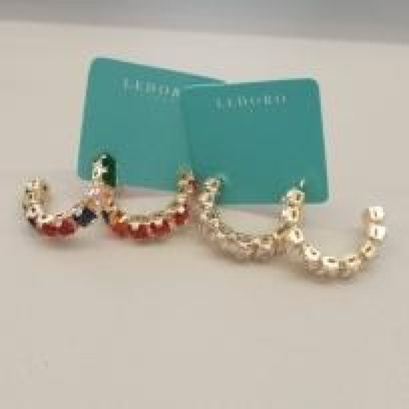 BR FO MEIA ARGOLA COLORIDO ZIRC QDD 4,5MM