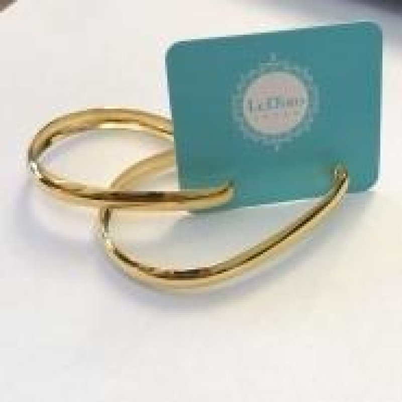 BR FO MEIA ARGOLA OVAL LISA G
