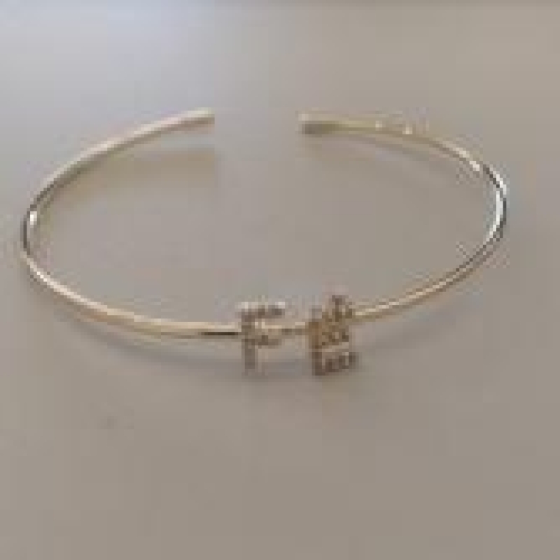BRACELETE FO FÉ CRAVEJADO