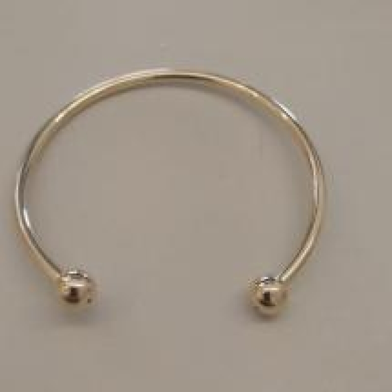 BRACELETE FO LISO PONTA BOLA LISA