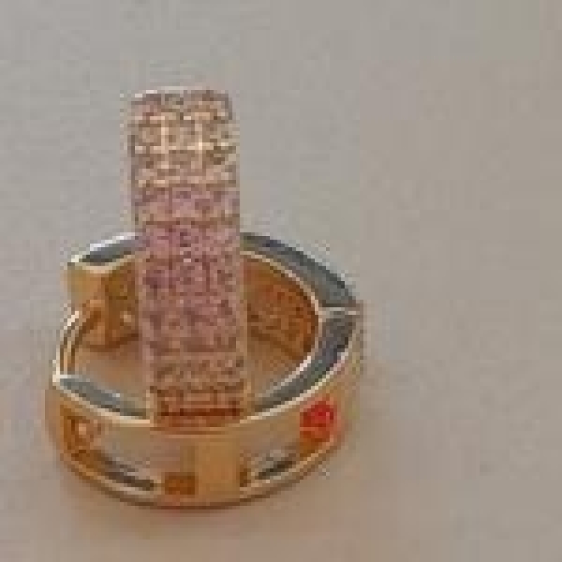 BRINCO FO ARG 3 FIL CRAVEJ VERSO VAZ 12MM X 4MM
