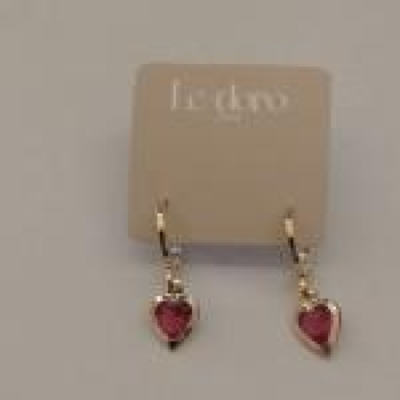 BRINCO FO ARG CORA ZIRC 7MM PEND CX ROSE