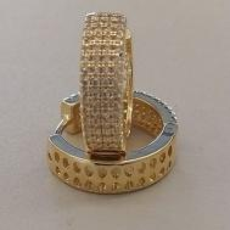BRINCO FO ARG CRAVEJ 4 FIL 17MM X 5MM VERSO 22 GOTA VERSO VAZ
