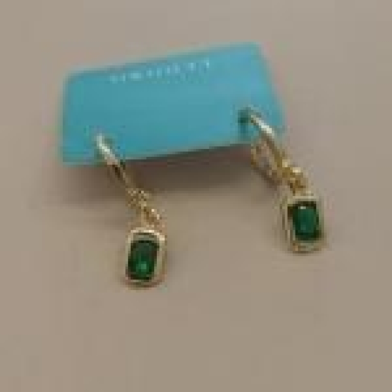 BRINCO FO ARG LISO ZIRC RETANGULO VERDE