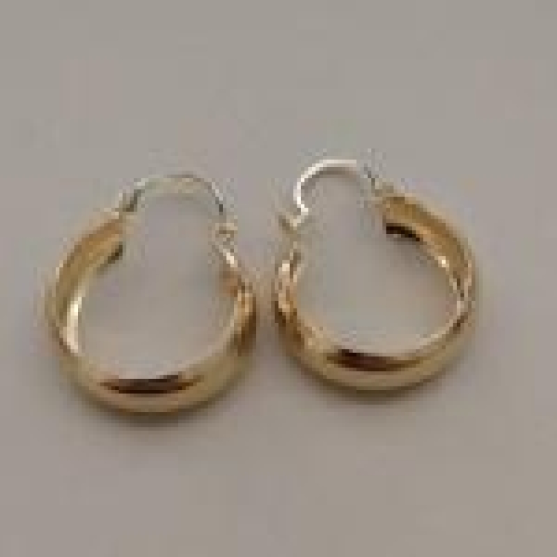 BRINCO FO ARGOLA LISA FECHO ITALIANO 19MM