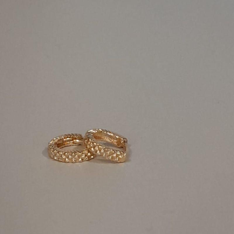 BRINCO FO ARGOLA TRABALHADA 10MM