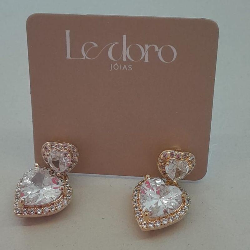 BRINCO FO CORA DUPLO PEND CRISTAL