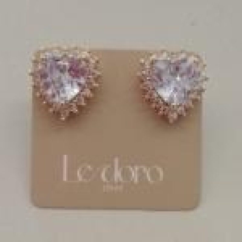 BRINCO FO CORA  ZIRC  CRISTAL 1 FIL CRAVEJ 12MM