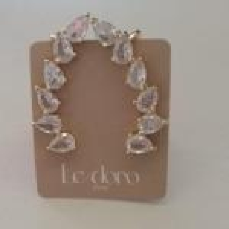 BRINCO FO EAR  CUFF 6 GOTA ZIRC  29MM