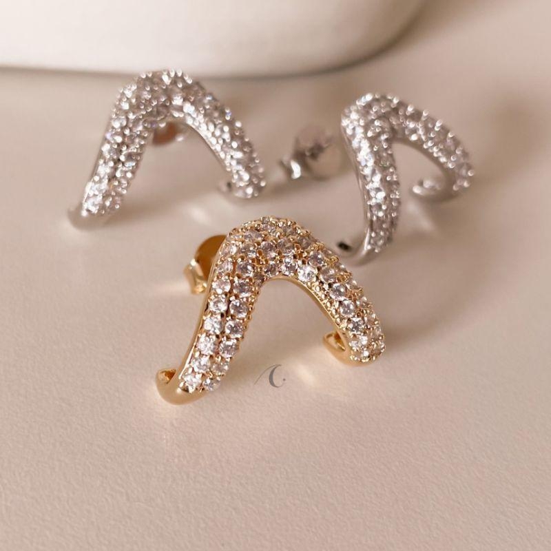 BRINCO FO EAR HOOK CRAVEJADO
