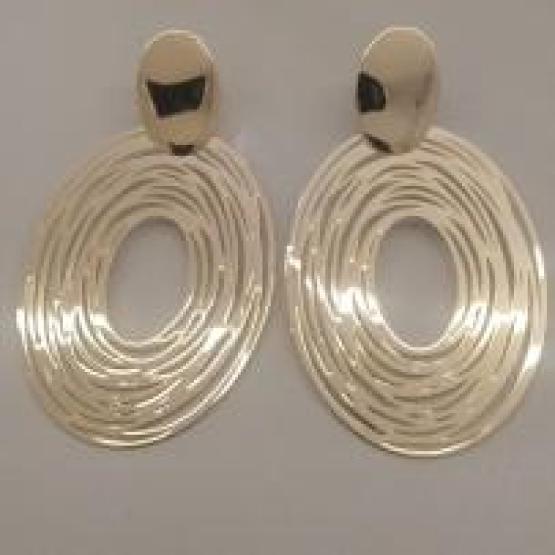 BRINCO FO  ESPIRAL BASE OVAL LISA LEVE