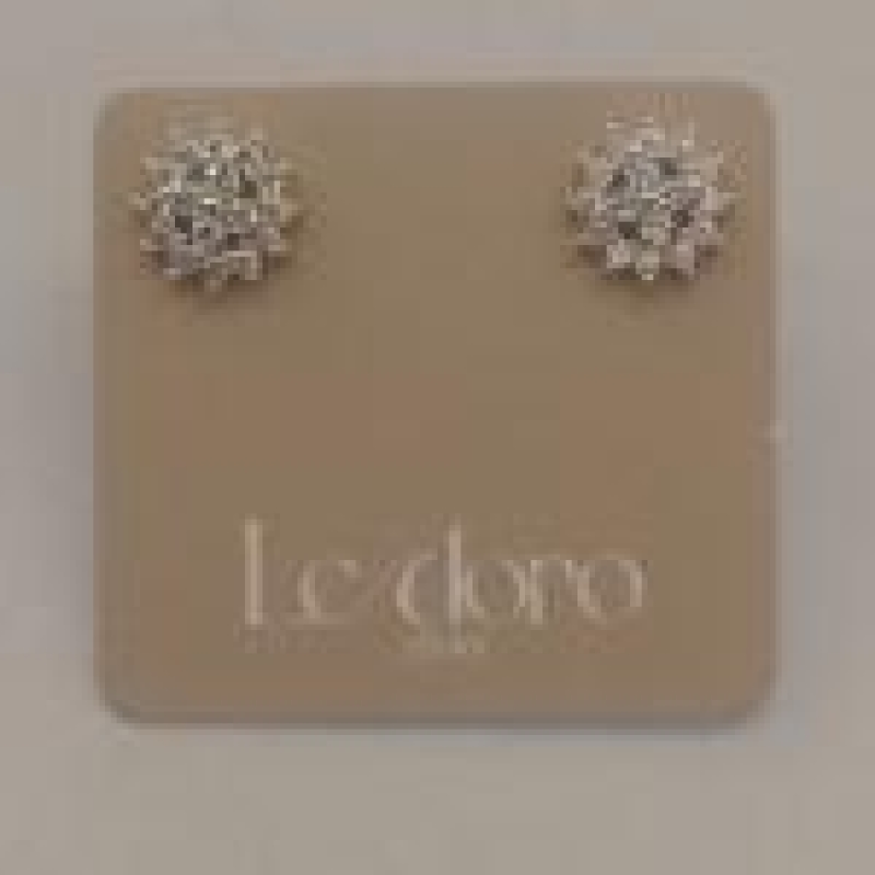 BRINCO FO FLOR ZIRC  DUPLA 7MM