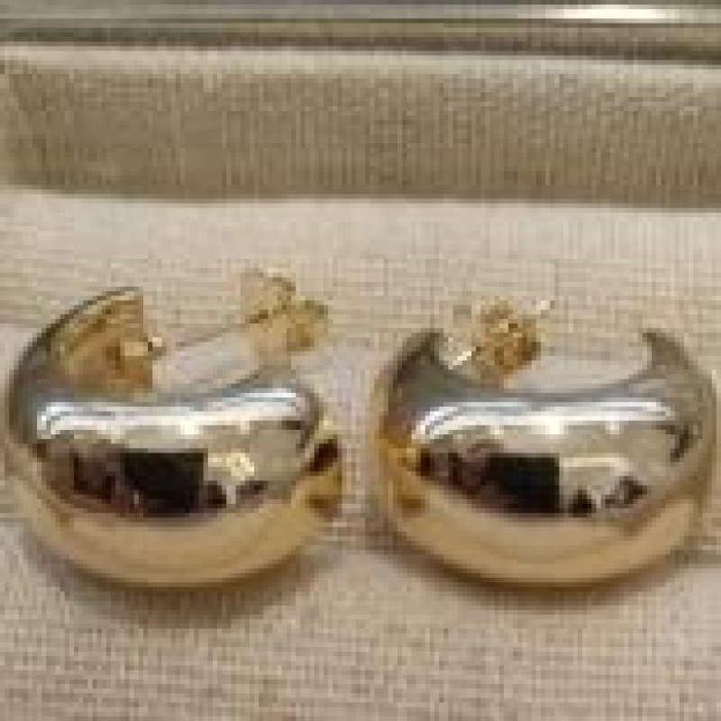 BRINCO FO MEIA ARGOLA LISA TUBO  12MM