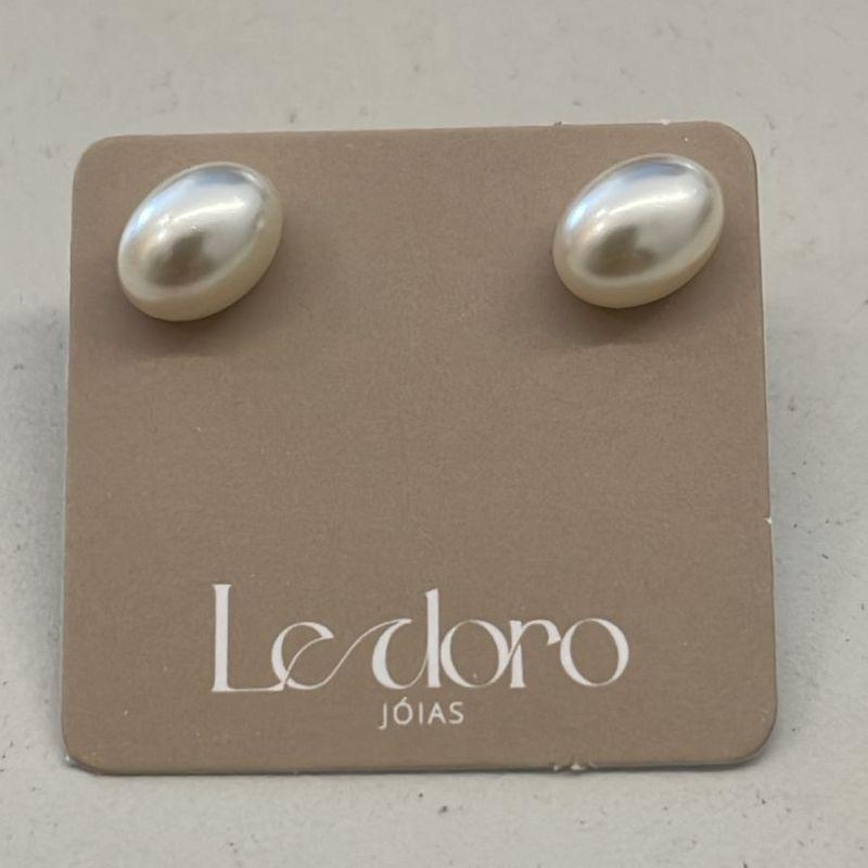 BRINCO FO PEROLA OVAL 6MM