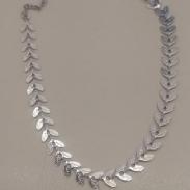 CHOKER AÇO ESCAMA  DE PEIXE CORR ELOS