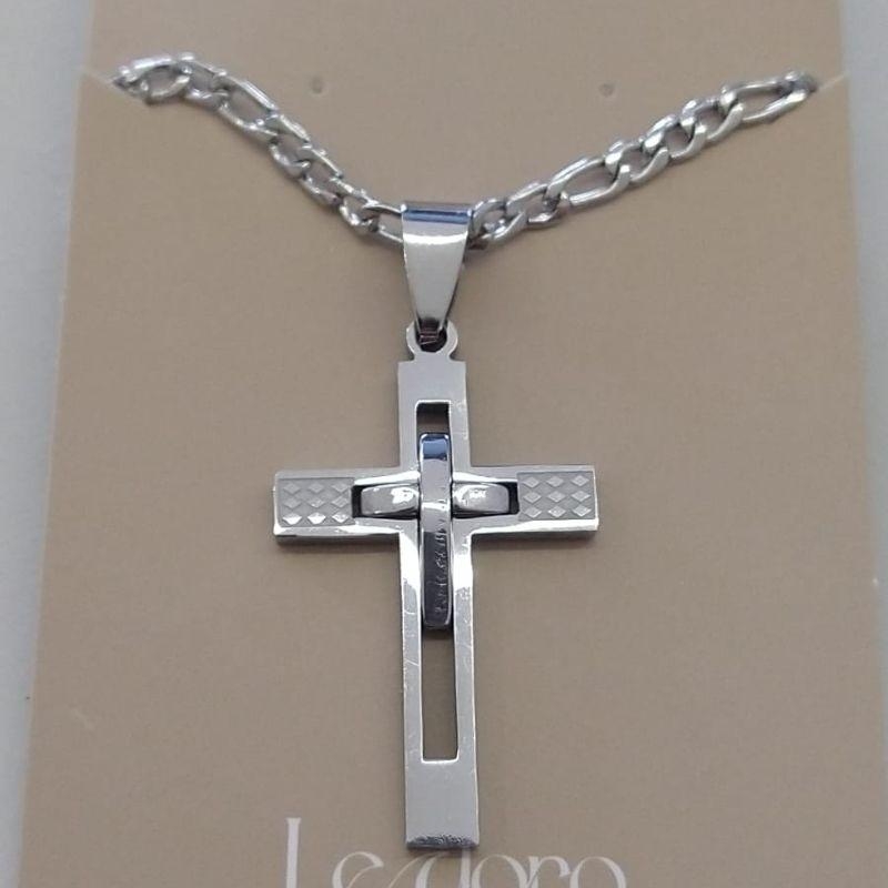COL ACO CRUZ DUPLA DETALHES PONTAS 20MM CORR 70CM 3X1