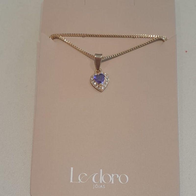 COL FO CORA ZIRC LILAS CRAVEJ 7MM VENEZ 40CM