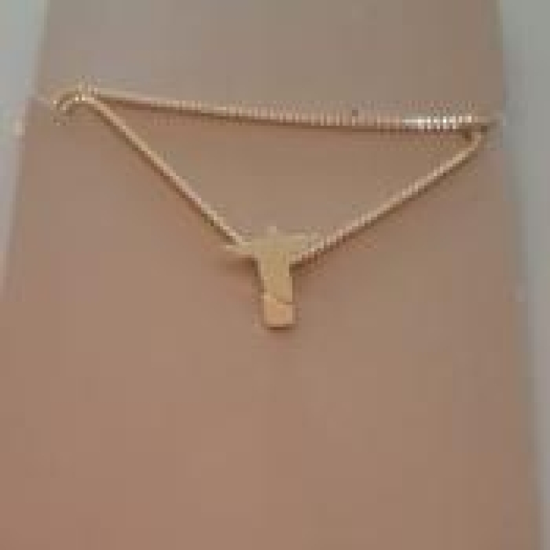 COLAR FO CRISTO REDENTOR LISO VENEZ 45CM+ALONG