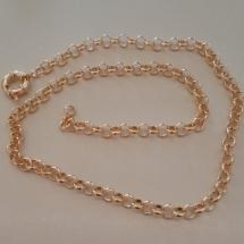 COLAR FO ELO PORTUGUES 5MM FECHO BÓIA  50CM