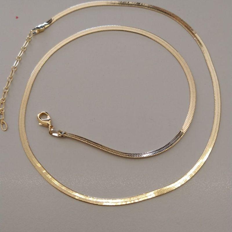 COLAR FO FITA LISA 2,5MM 45CM+ALONG