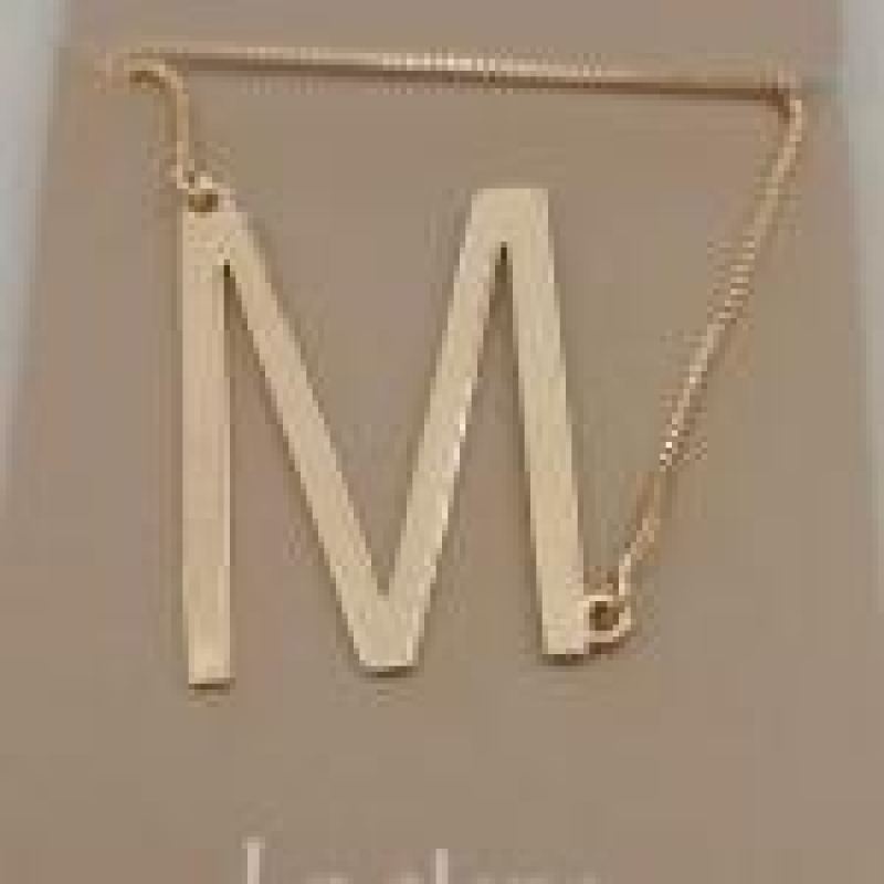 COLAR FO INICIAL LETRA DEITADA 22MM CORR 45CM