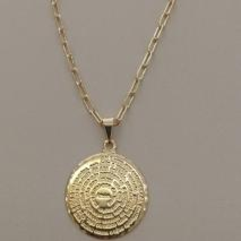 COLAR FO MANDALA PAI NOSSO CORR CARTIER 45CM 2,5MM