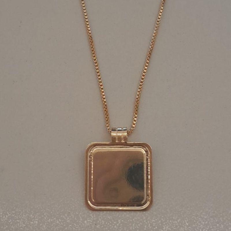 COLAR FO PLACA LISA CORR VENEZ 45CM