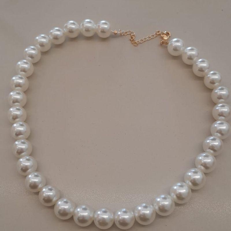 COLAR PEROLA 8 MM NYLON