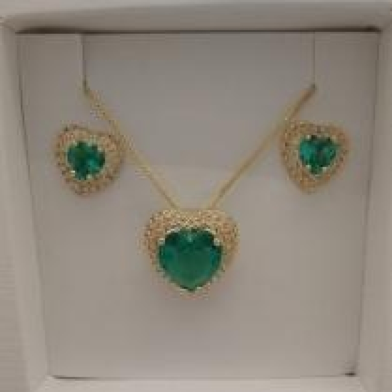 CONJ FO CORA VERDE ZIRC 3 FIL