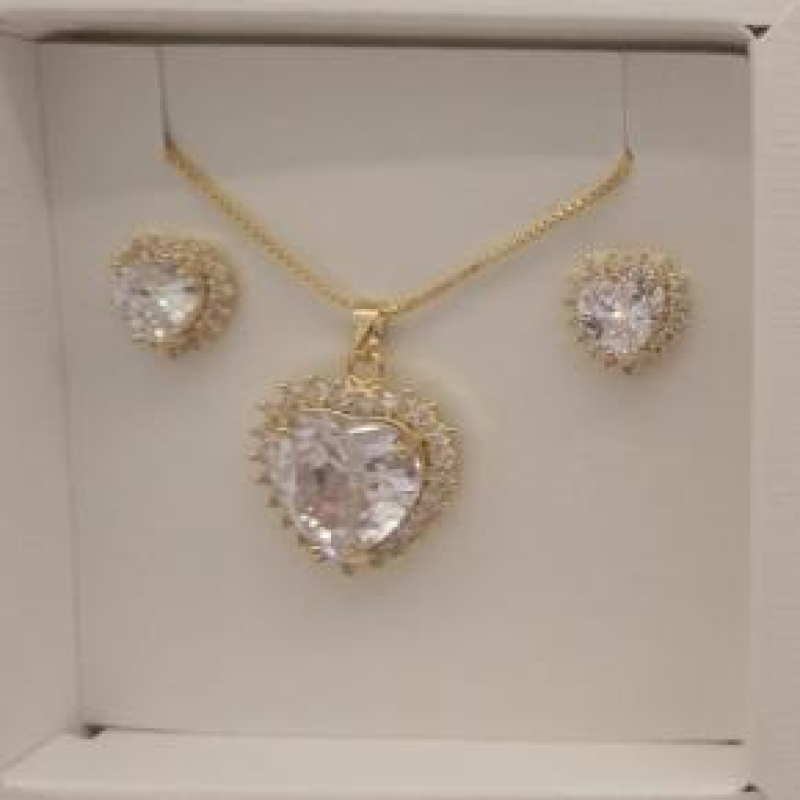 CONJ FO CORA ZIRC VERDE CRISTAL