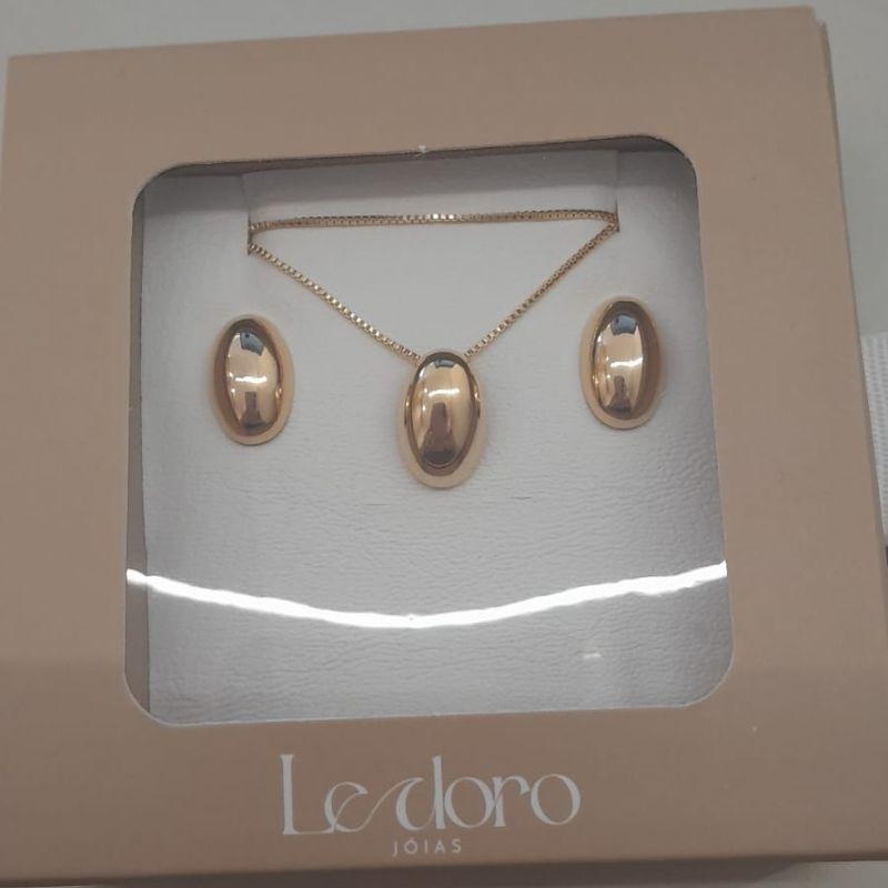 CONJ FO OVAL LISO 10MM OCO CORR 45CM + ALOG