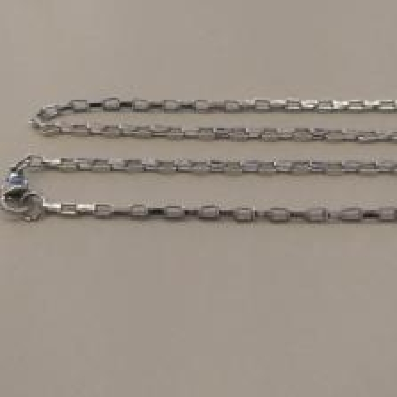 CORRENTE AÇO CARTIER 2MM 70CM