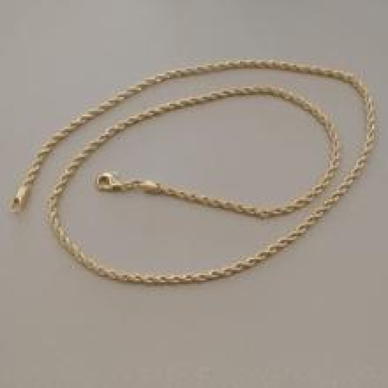 CORRENTE FO CORDÃO BAIANO 2MM 45CM