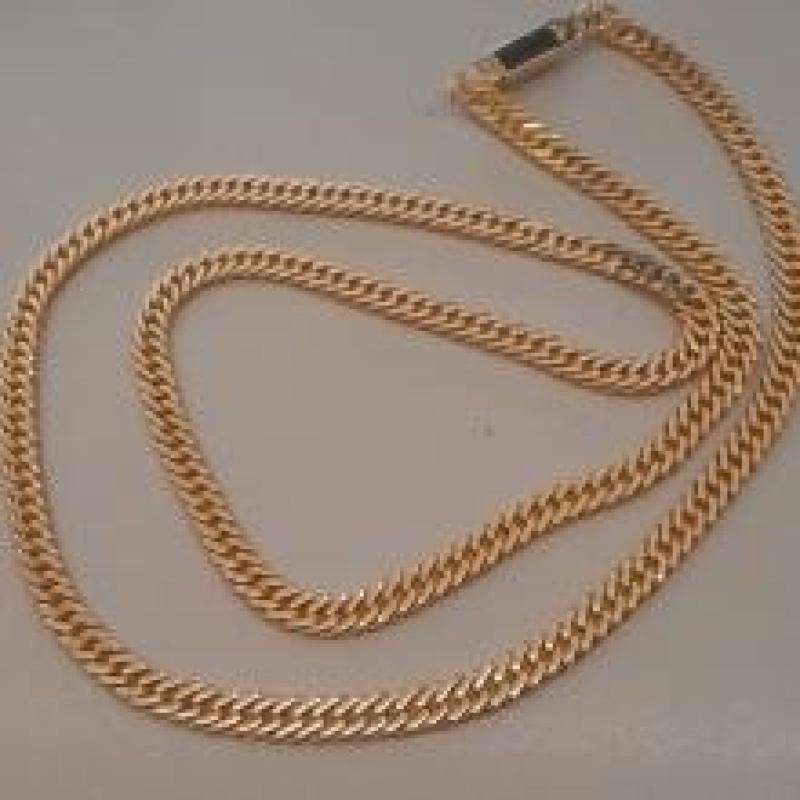 CORRENTE FO GRUME DUPLA 6MM 60CM FECHO GAVETA