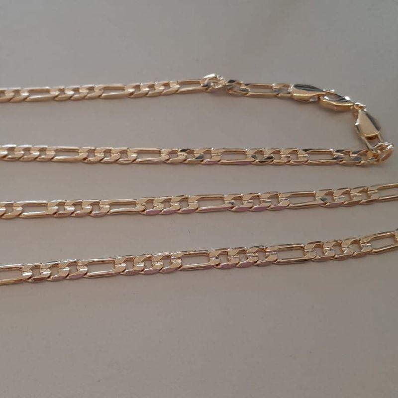 CORRENTE FO GRUMET 3X1 5MM 70CM FECHO ANZOL