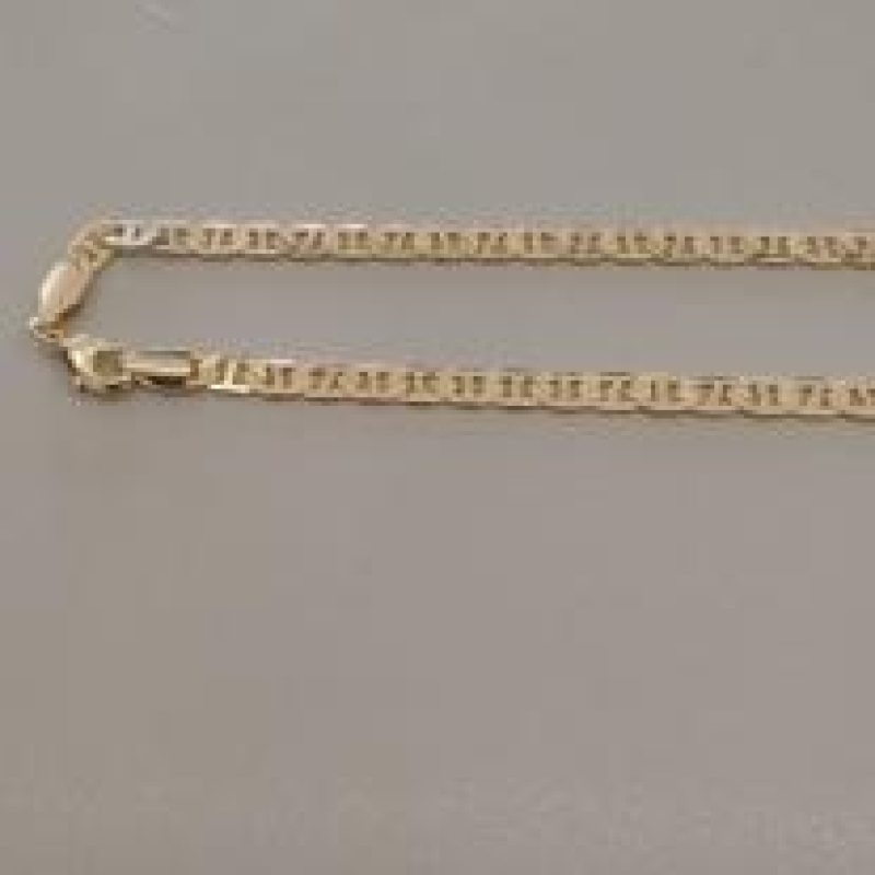 CORRENTE FO PIASTRINI MÉDIA 4MM 60CM