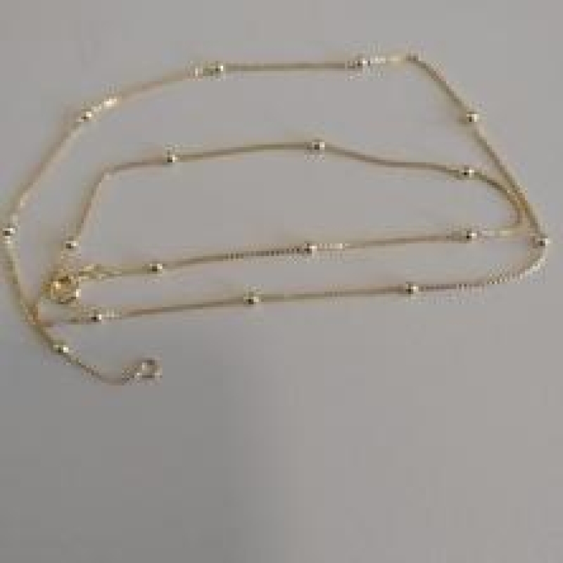 CORRENTE FO VENEZIANA BOLINHA LISA 40CM