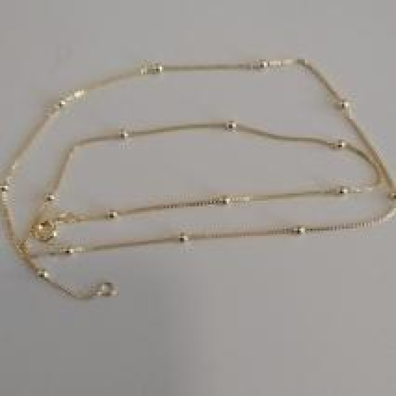 CORRENTE FO VENEZIANA BOLINHA LISA 50CM