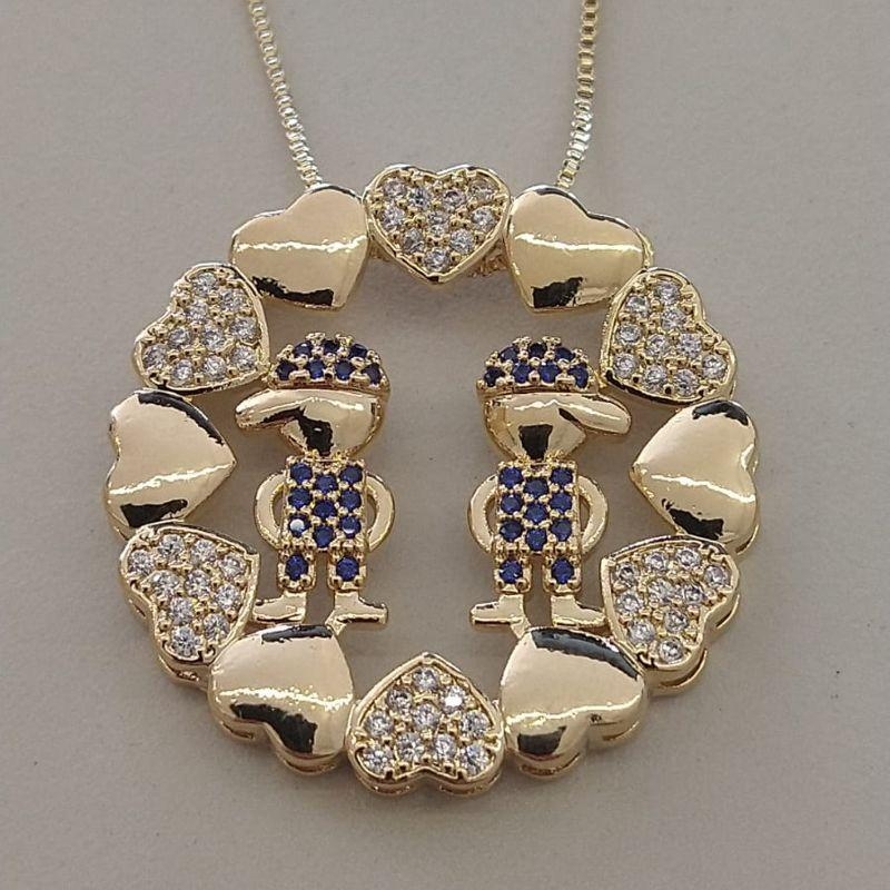 MANDALA FO 2 MENINOS 6 CORA CRAVEJ 6 CORA LISO 32MM