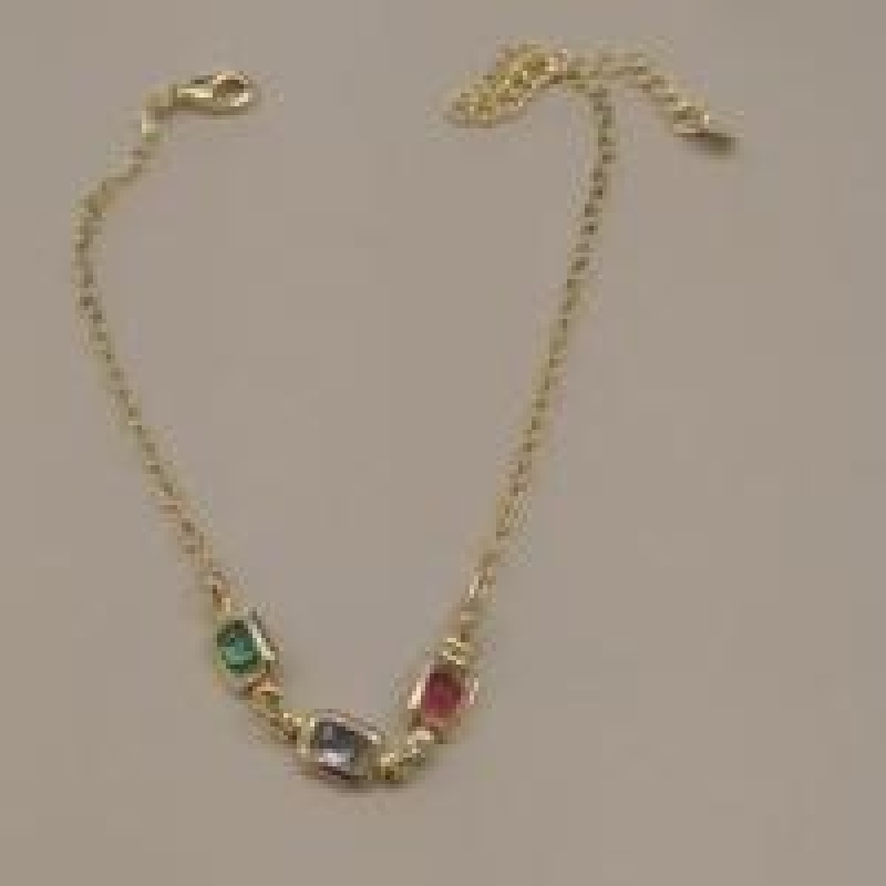 PL FO 3 ZIRC RETANGULO COLORIDO CORR CARTIER