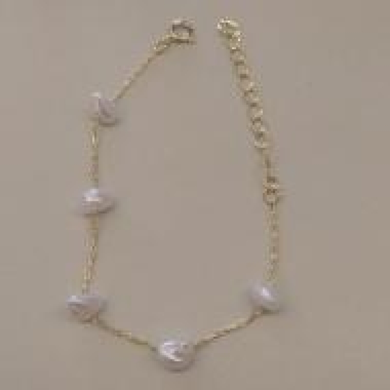 PL FO  5 PEROLAS IRREGULAR TRIANGULAR CORR CARTIER 16CM + ALONG