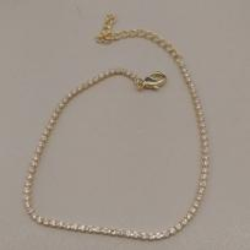 PL FO RIVIERA CRISTAL  1 MM  17CM + ALONG