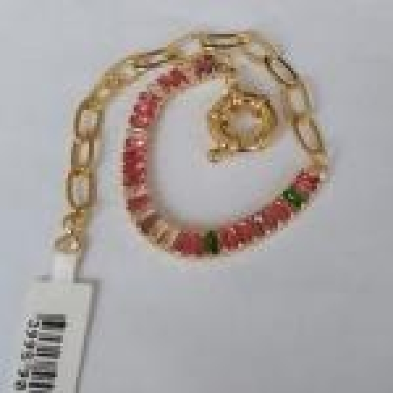 PL FO ZIRC BAGUETE  4,5MM CORR ELOS FECHO BOIA