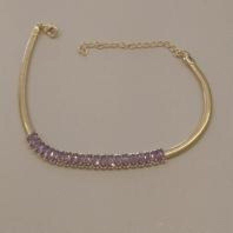 PL FO ZIRC RETANGULAR LILAS LACRAIA 16CM + ALONG