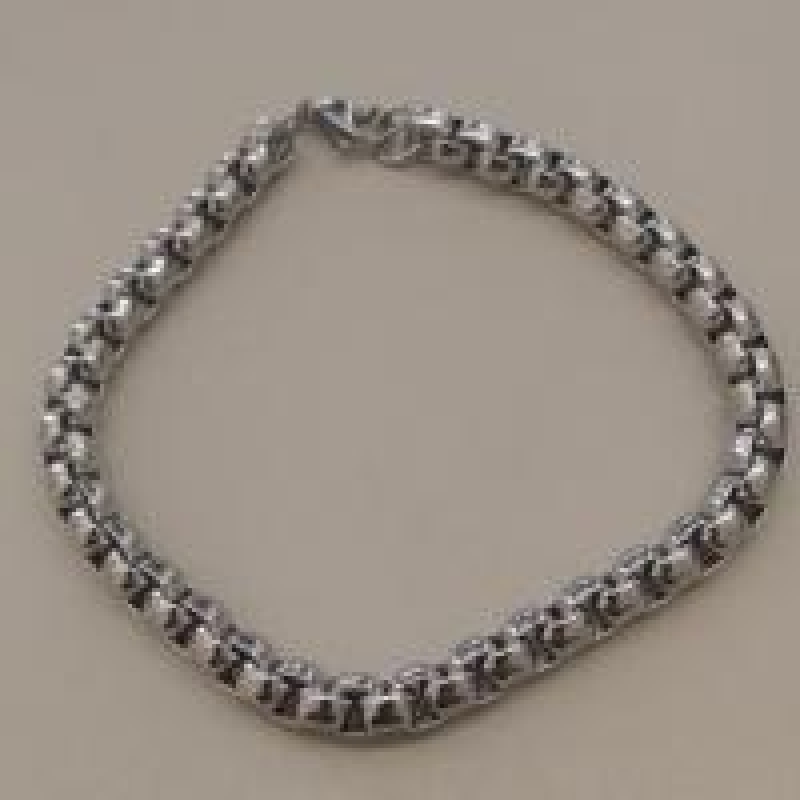 PULSEIRA AÇO CARTIER REDONDA 5MM 21CM