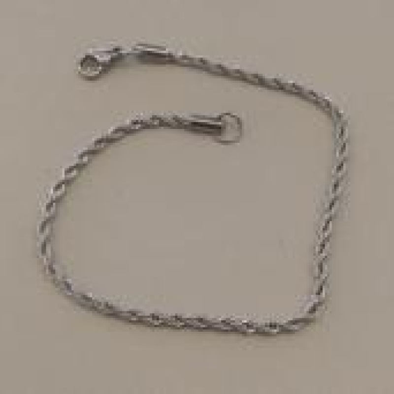 PULSEIRA AÇO CORDÃO BAIANO 2,2MM 20CM