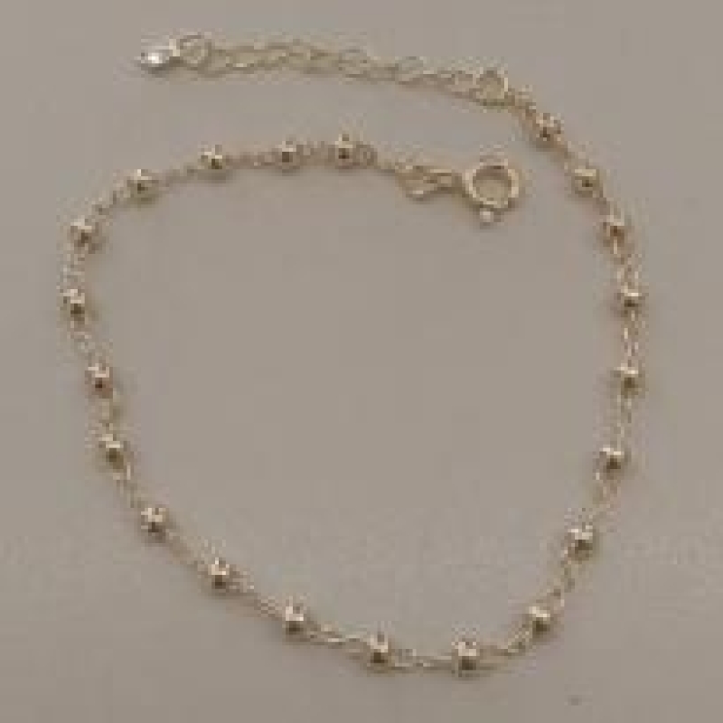 PULSEIRA FO 21 BOLINHA  LISA 18CM + ALONG