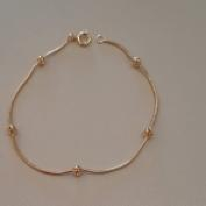 PULSEIRA FO 5 BOLA VAZ CORRENTE RABO DE RATO 18CM
