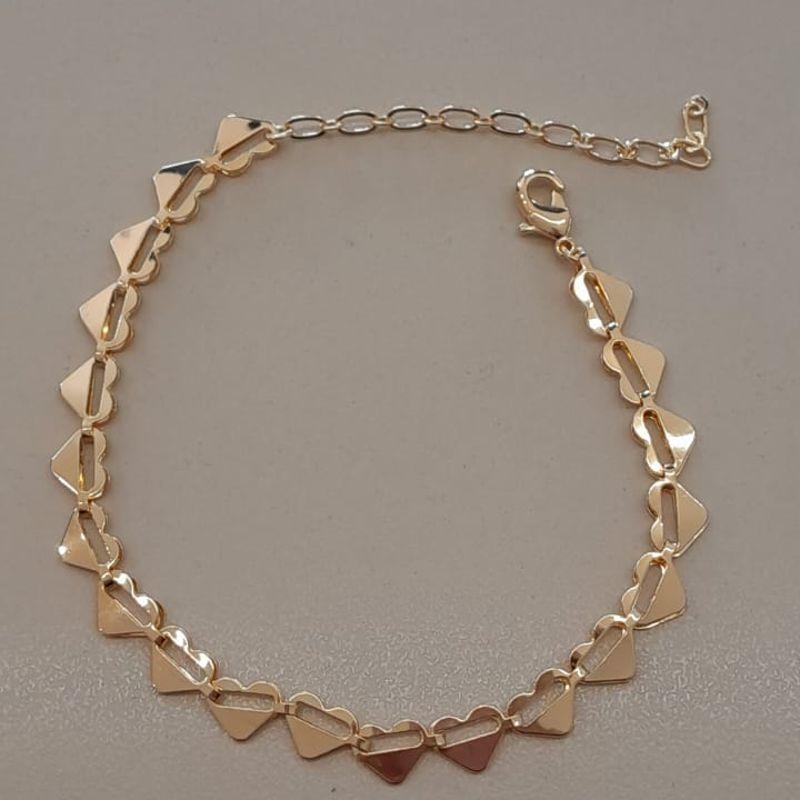PULSEIRA FO CORA DIAMANTE 16CM + ALONG