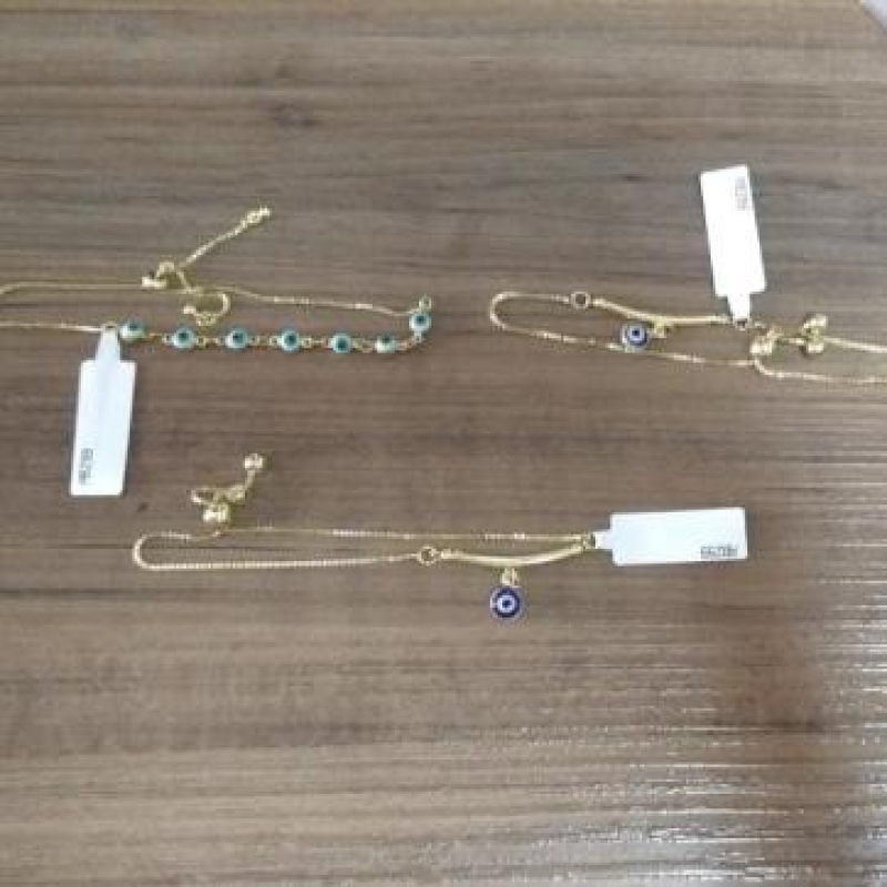 PULSEIRA FO  DIVERSAS OLHO GREGO GRAVATA